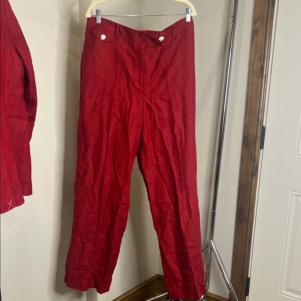 Talbots Men's Bold Red Chinos